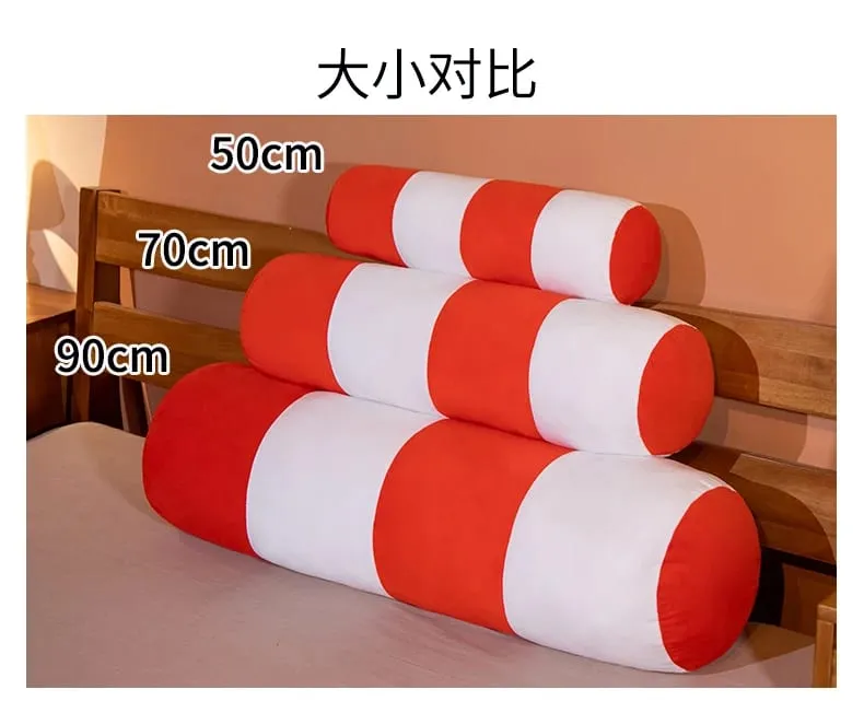 Plush Toy Simulation Traffic Cone Road Construction Cone Sign Roadblock Simulation Toy Set Safety Soft Cushion Pillow