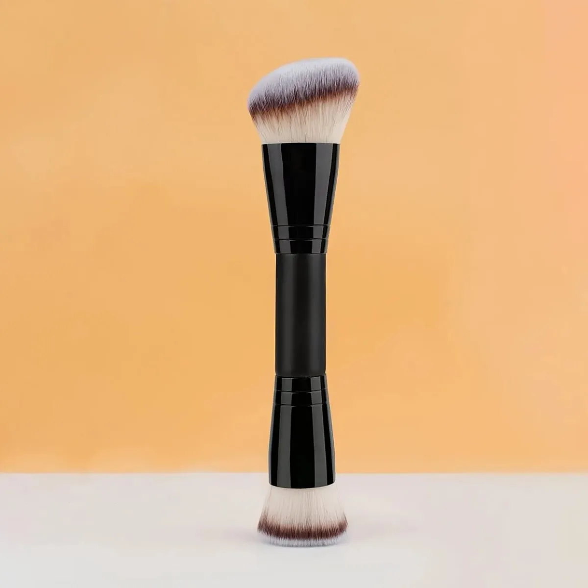 Dual-ended Makeup Brush-Angled Contour Flat Foundation Brush for BB Cream Foundation Seamless Blending Concealing Contouring — image 5