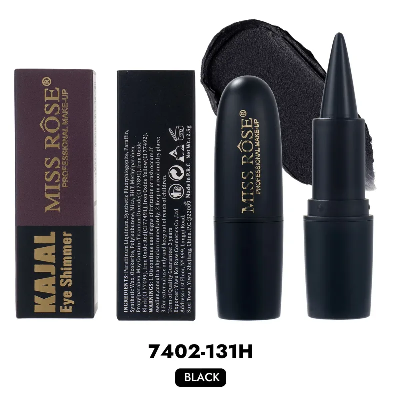 3 Colors Pointed Eyeliner Gel Pen Waterproof Rich Pigment Single Shade Smudge-proof Long Lasting Eye Makeup Liner Pen