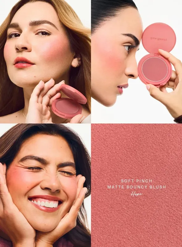 Rare Beauty Liquid Blush Natural Glow Blends Easily While Velvet Blush Stick Waterproof Sweat-resistant Lightweight Long Makeup