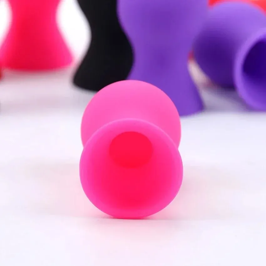 2PCS Silicone Nipple Sucker Pump Suction Cup Breast Massager Clitoris Stimulator Sex Toys For Woman Couples