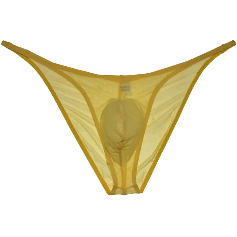 Men's semitransparent and ventilate Briefs Comfort improvement cooler Bikini Underwear — image 14