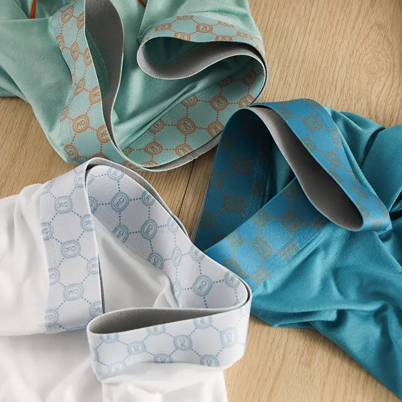 Nam Võ Sĩ Sợi Tre Quần Lót Người Quần Lót Homme Ropa Thoáng Khí U Lồi Túi Dài Quần Lót Plus Kích Thước Quần Lót Boxer M-XXL