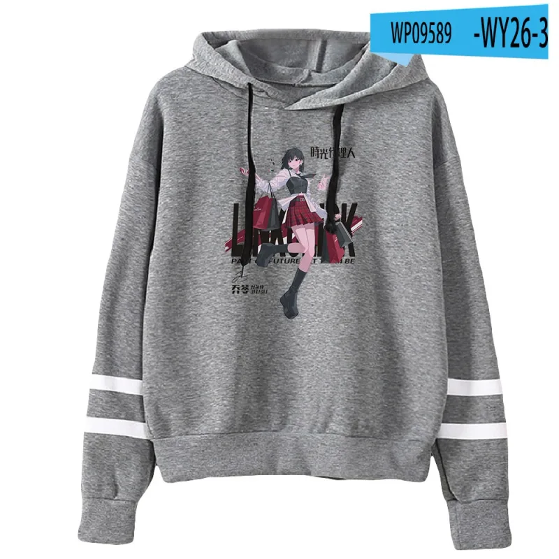 Link Click Anime Hoodie Unisex Pocketless Parallel Bars Sleeve Sweatshirts Women Men Hoodies Harajuku Streetwear Fashion Clothes — image 29