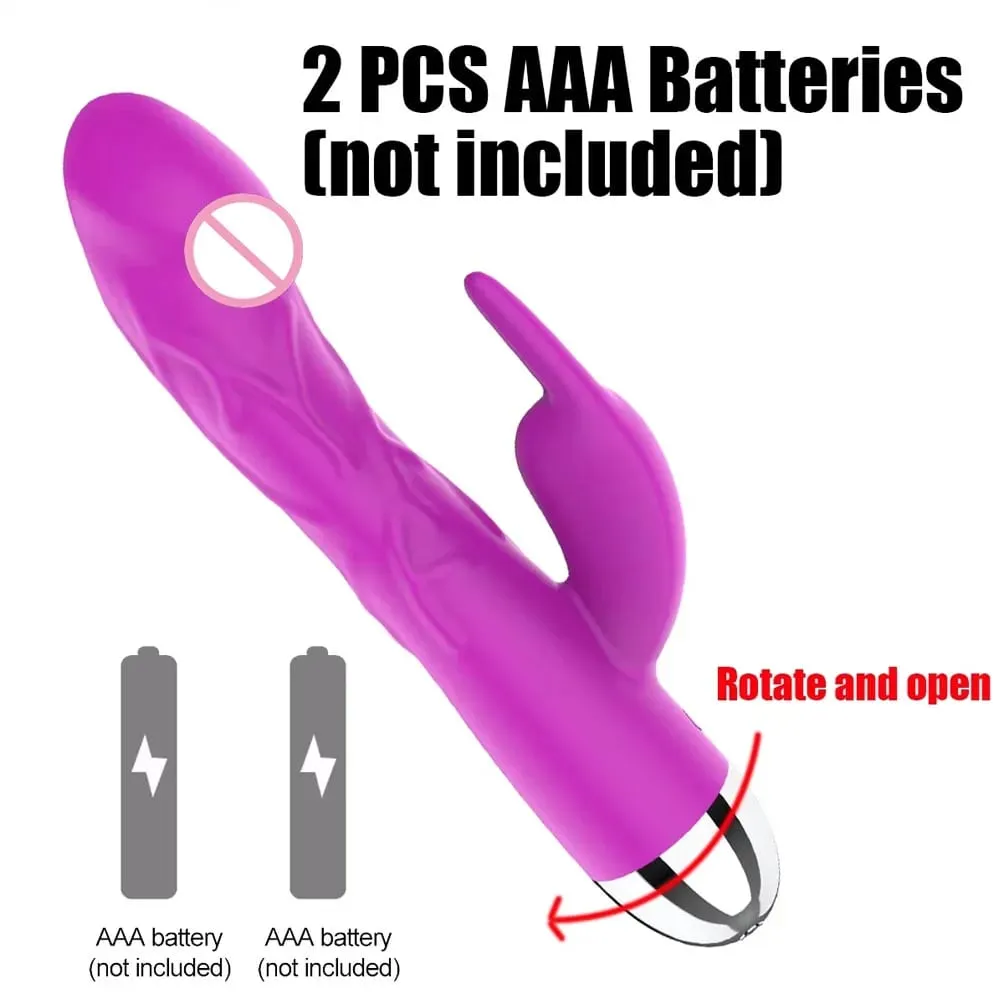 Huge Silicone Dildo Rabbit Vibrator for Women Clitoris Stimulation Massage 10 Speed G Spot Vibrator Adult Sex Toys