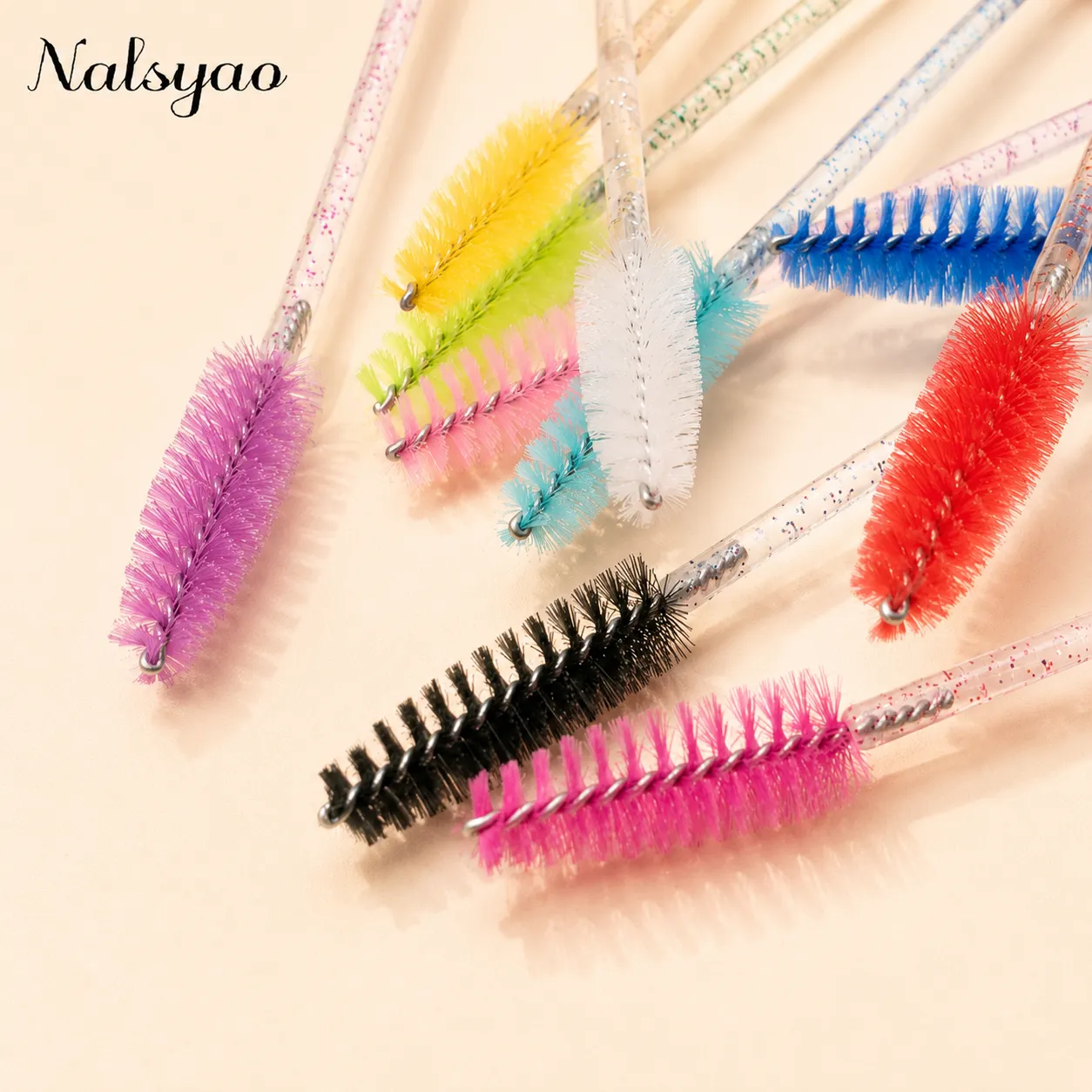 Disposable Mascara Wands Eyebrow Brush Applicator EyeLash Brushes 50pcs Reusable Eyelashes Brush Tube for Eyelash Extension — image 6