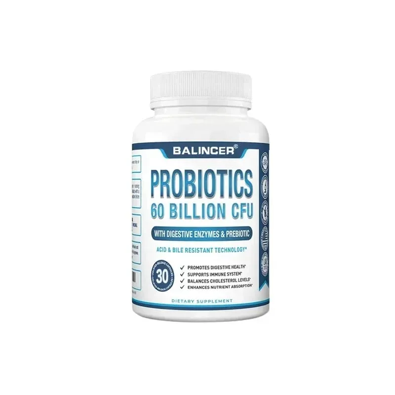 Probiotic + Prebiotic Supplements - Contains Digestive Enzymes To Support Digestive Health and The Immune System — image 8