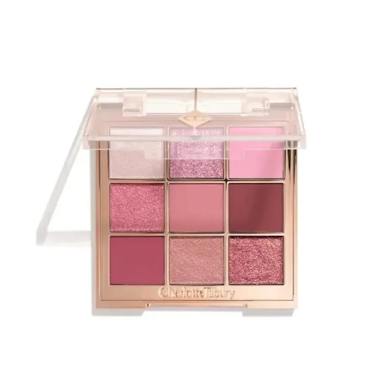 Charlotte Tilbury Eye Shadow Disk Love 2-Colors Powder Blusher Star Pink Powder Blusher Highlight 6-colors Super Nudes Easy Eye
