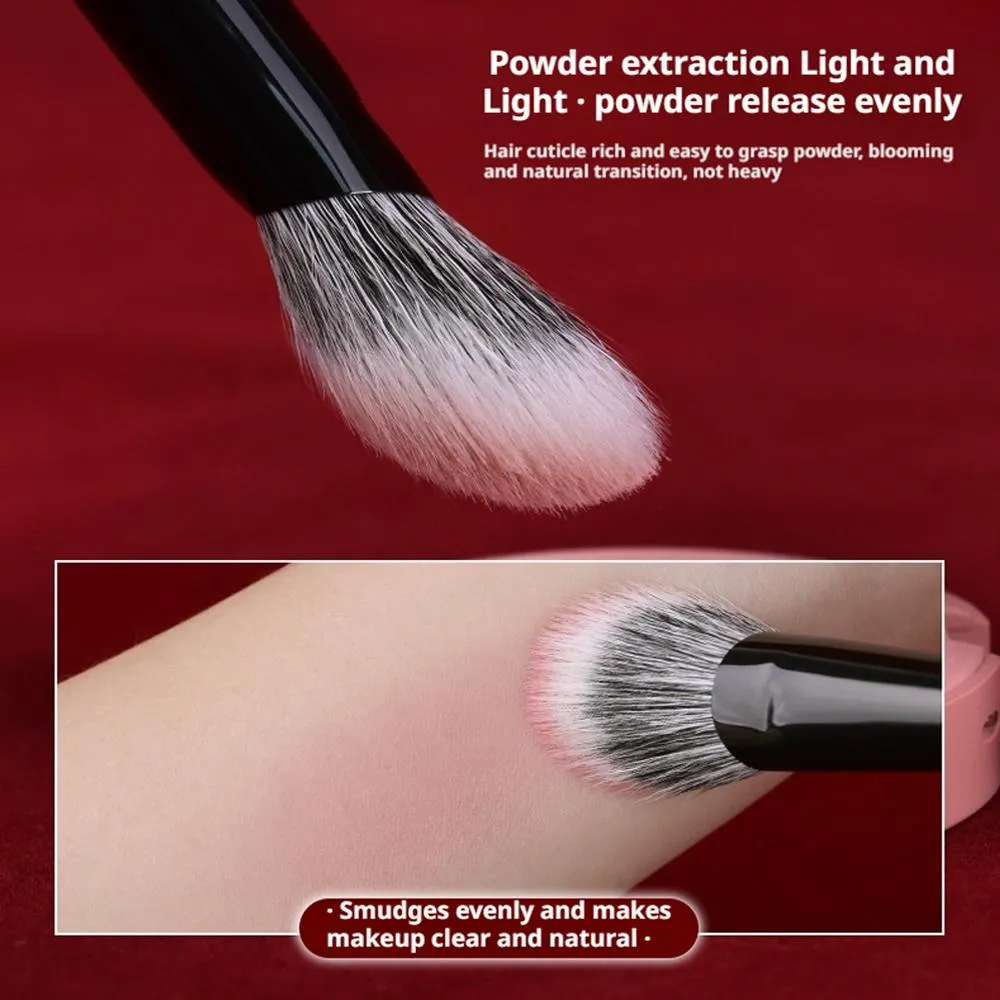 Powder blusher brush on slope Cream Liquid Blush Makeup Brushes Flat Small Precise Blush Brush Makeup Tools