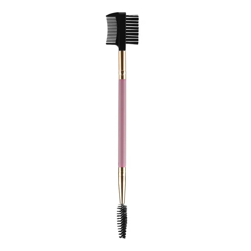 1/2/5 STK 3 hoved øjenbryn øjenvipper Shaper Dobbelt hoved børste Makeup Grooming Tool Kosmetik med 3 forskellige Spoolie børster — image 11