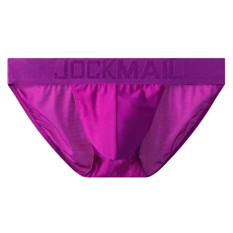 Slip intimo da uomo Mutande in nylon Mesh Slip da uomo ad asciugatura rapida Slip bikini Slip tanga da uomo Sospensorio Intimo gay