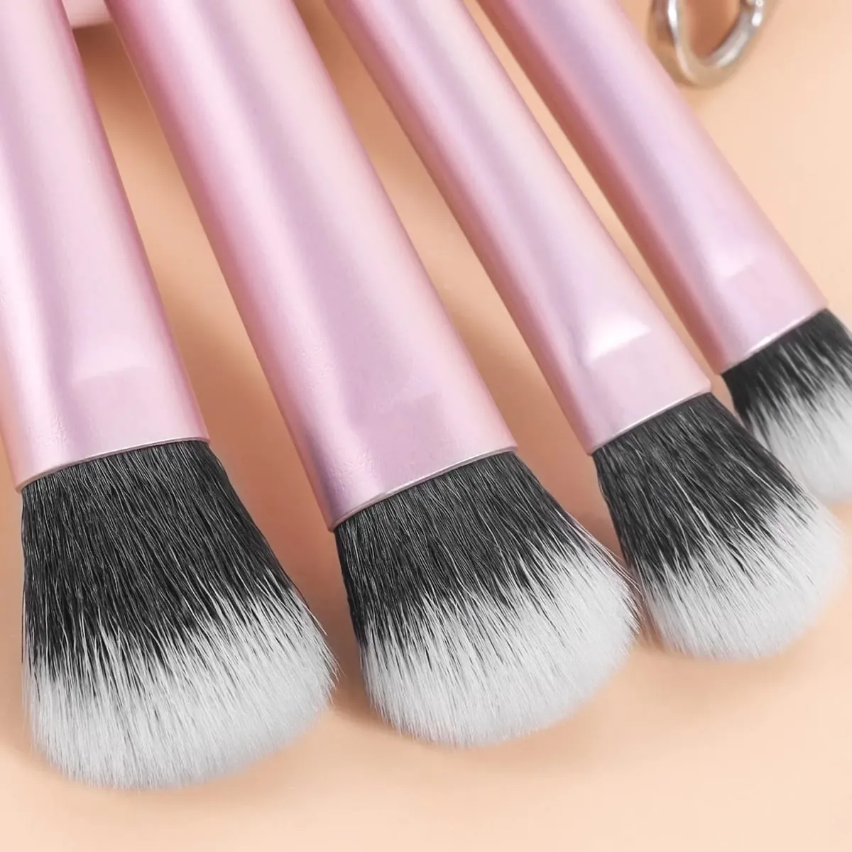 10-Piece Mini Makeup Brush Set with Bag Portable Travel Size Makeup Brush Available in Multiple Colors