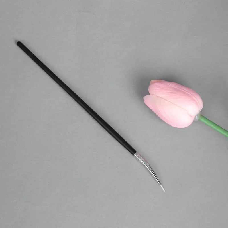 1PC Fashion Women Beauty Mink Hair Black Fine Eyeliner Brush Eyebrow Cream Brush Eyeliner Pen Cosmetic Brushes Eyes Makeup Tools