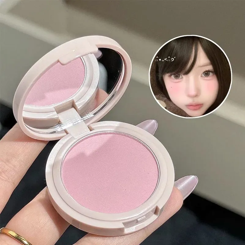Retro Mail Design Multipurpose Face Makeup Set Include 5 Liquid Lipstick 1 Blush 1 Highlight And 1 Necklace Cosmetics Kit