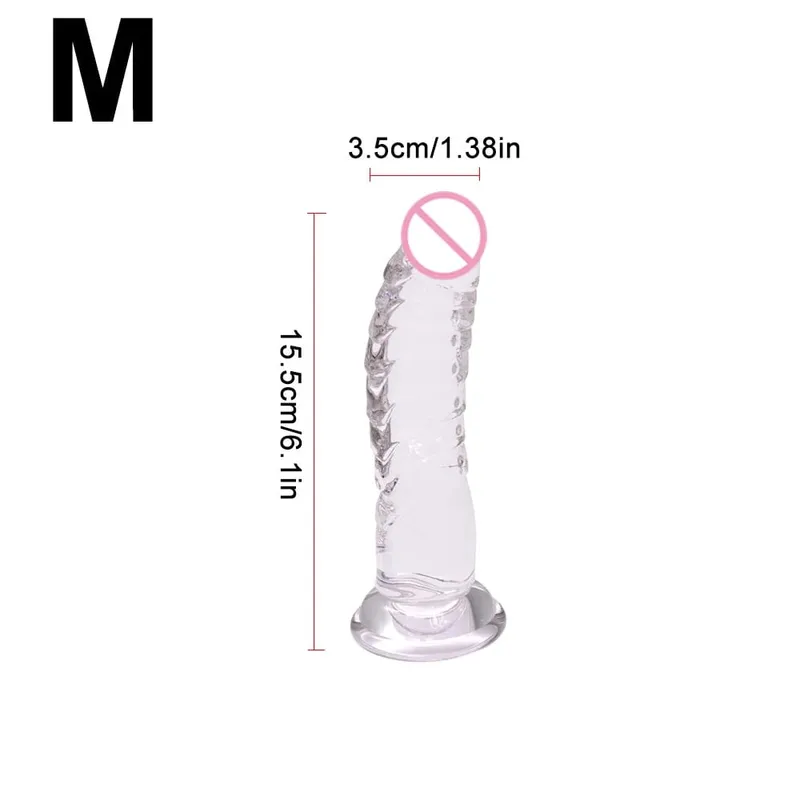 Realistische zwarte dildo met sterke zuignap, zacht penis-seksspeeltje voor vrouwen en mannen, handsfree anaal vaginaal speelgoed voor volwassenen in M