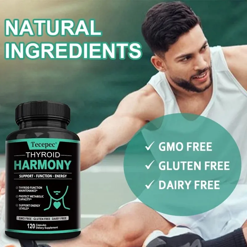 Thyroid Support Capsules - Supports thyroid health metabolic capacity supports energy levels