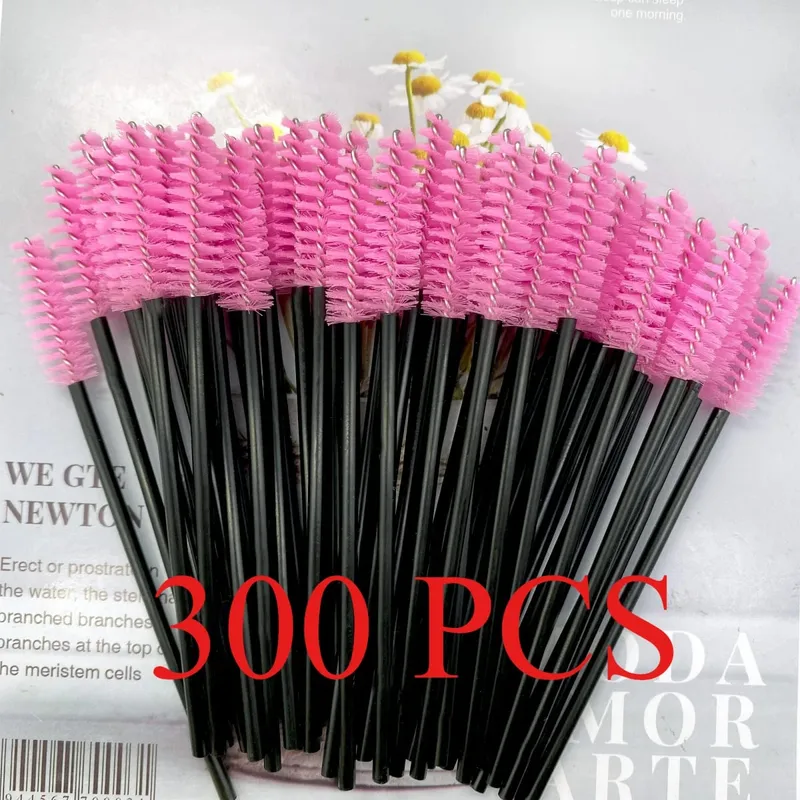 150/300pcs Mascara Wands Eyelash Brush Spoolies for Eye Lash Extension Eyebrow and Makeup Tool Wholesale Makeup Brushes