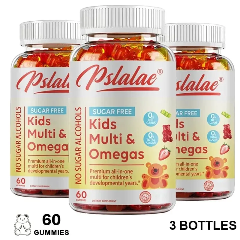 Kids Multivitamins Gummies - Promote Brain Development Enhance Immunity Increase Energy Maintain Vitality and Health