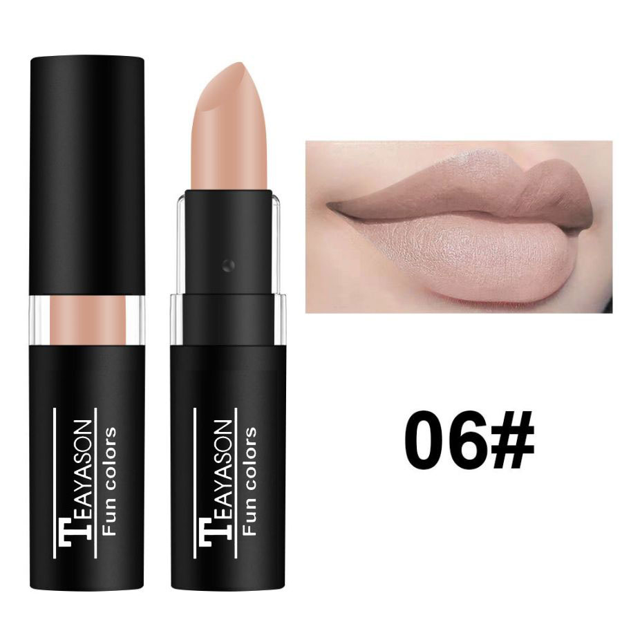 12 Color Waterproof Lasting Sexy Red Lipstick Matte Lipstick Cosmetics Lip Gloss Waterproof Long-lasting