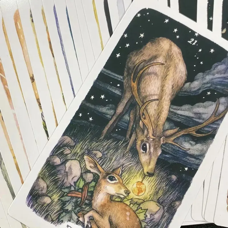 12*7 cm Oak Ash & Thorn Tarot