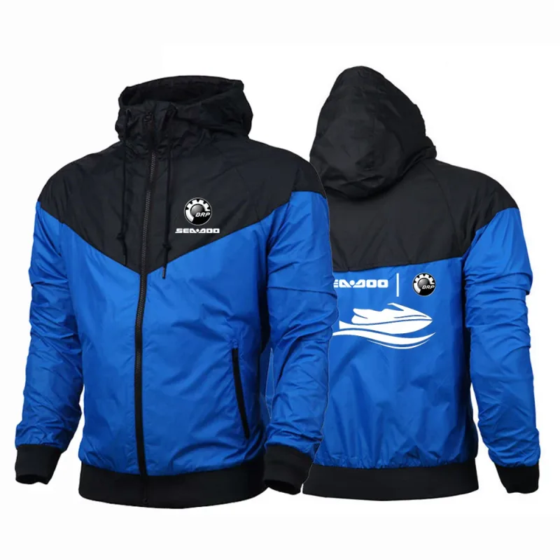 Sea Doo Seadoo Moto 2024 New Men's Printing Five-Color Windbreaker Spring and Autumn Harajuku Fashion Zipper Jacket Tops — image 5