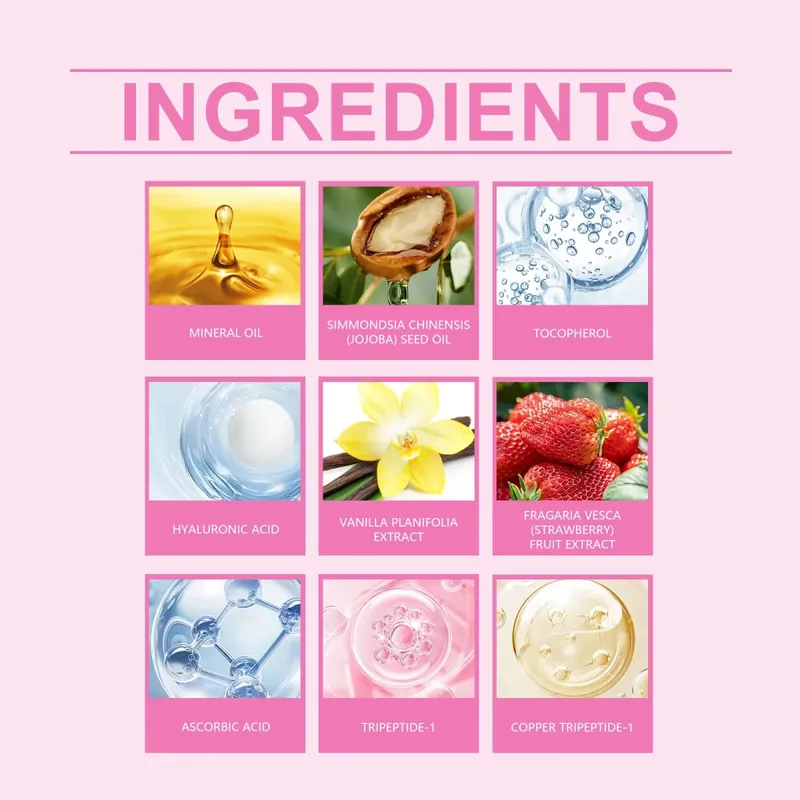 Strawberry Flavored Hair After-skin Care Essential Oil Soothing Skin Moisturizing Moisturizing Smooth Daily Care Oil