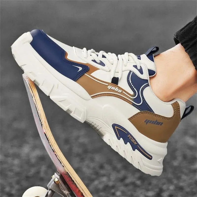 Scarpe da ginnastica robuste quattro stagioni traspiranti leggere scarpe da passeggio casual per esterni moda scarpe da corsa sportive con suola morbida scarpe da tavola