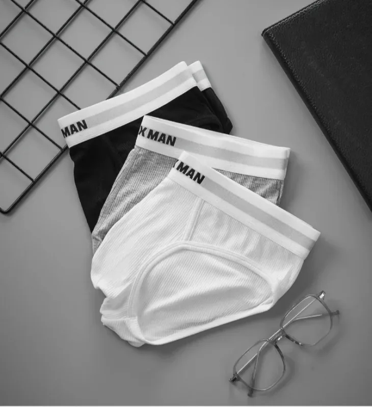 3 pacote de verão única camada roupa interior masculina cuecas de cintura baixa para homens elástico conforto ajuste cuecas ropa interior hombre