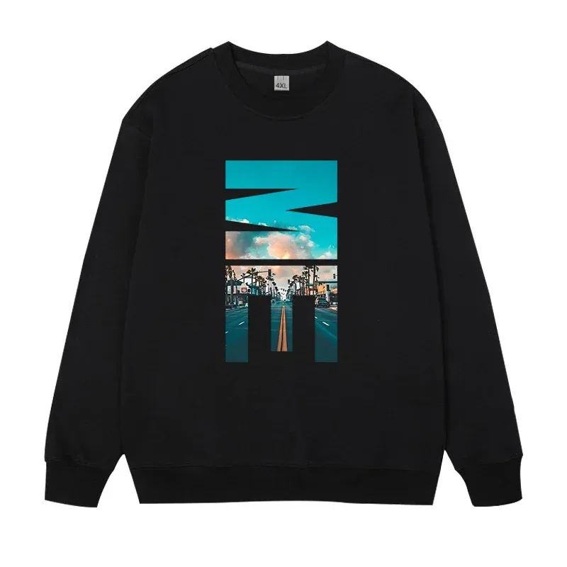 Plus Size Pullovers Men's Sweatshirts 110-185kg Oversized Round Neck Long Sleeve Tees Loose Tops Big Size Male Clothing 1XL-7XL