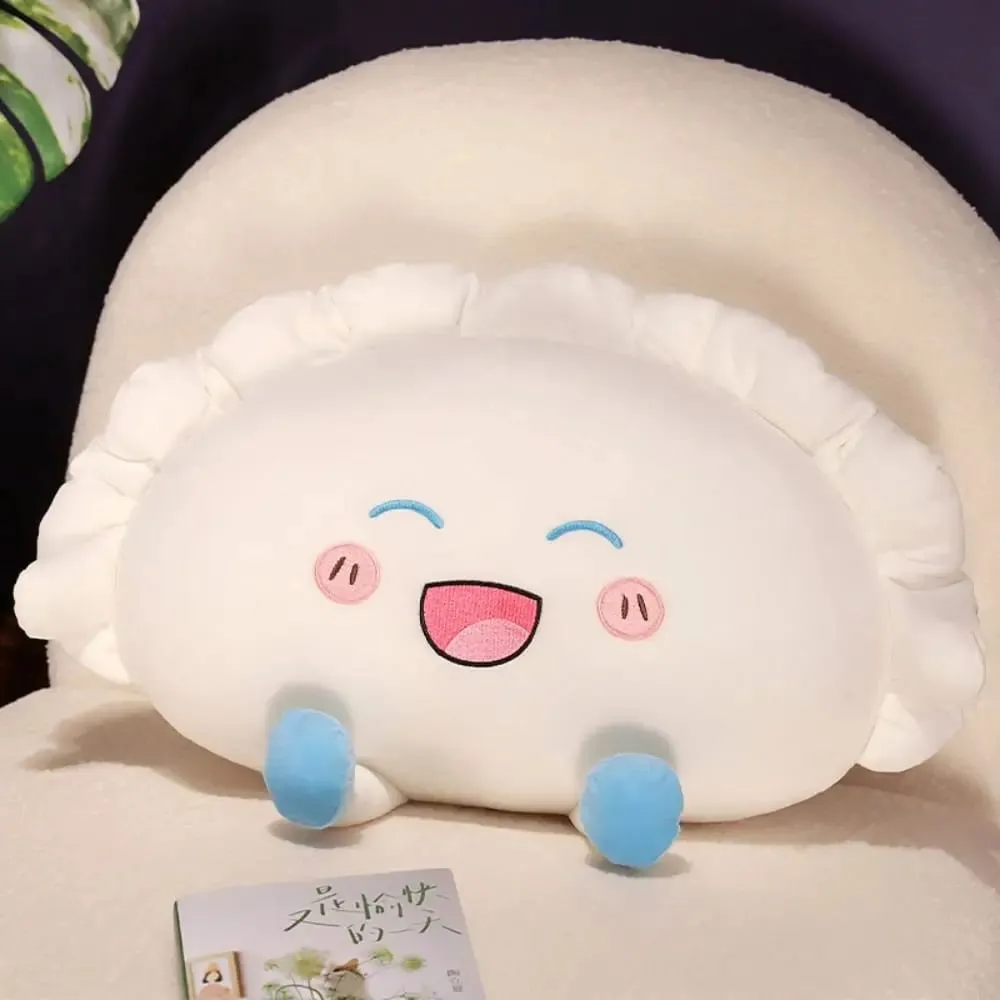 Elaborate Design Stuffed Dumpling Pillow Cartoon Design Stuffed Toy Dumpling Pillow Toy Dumpling Shape Cushion Pillow