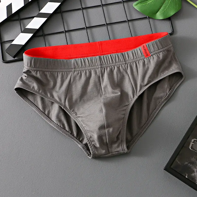 1/3PCS Men's Pure Cotton Briefs High Quality Comfortable Underpants Breathable Shorts Underwear Lingerie Panties Calcinha Cuecas