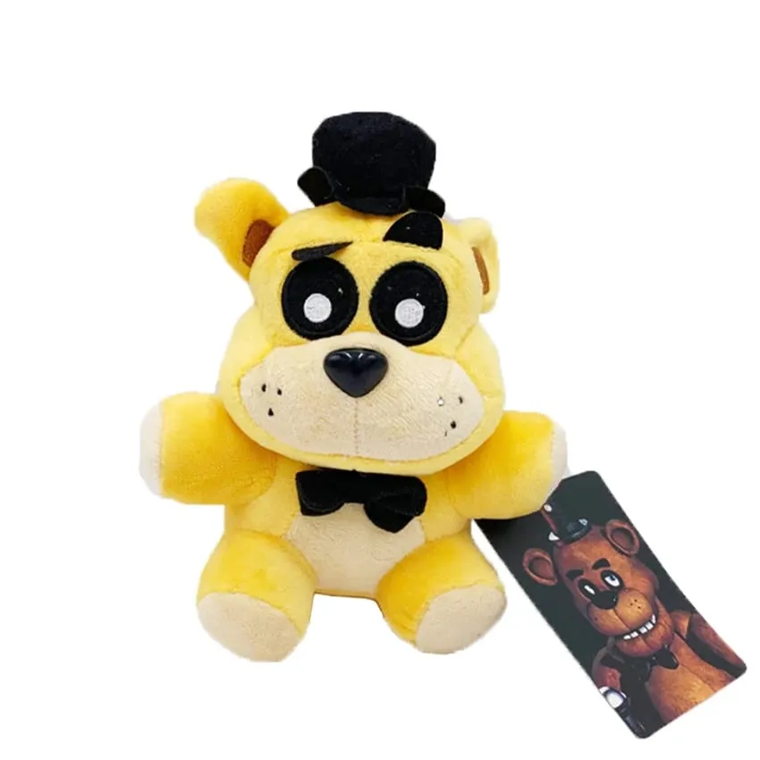 FNaf 18CM Plush Toys Bonnie Bear Foxy Cartoon Stuffed Dolls Freddy Kids Gifts Cute Game Doll