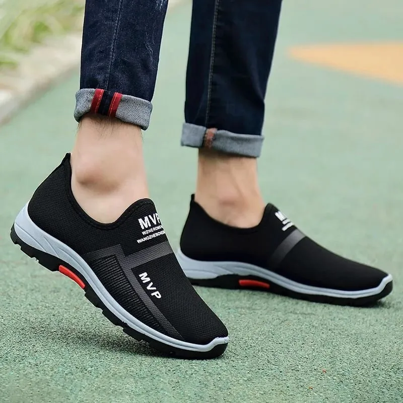Men Vulcanize Shoes Mesh Casual Shoes Set Foot Mens Shoes Lightweight Sneakers Men zapatillas mujer casual