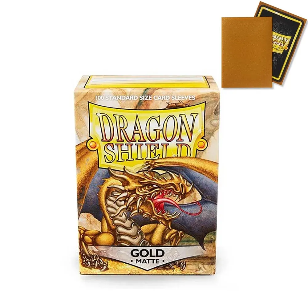 100 PCS/BOX 66x91mm Standard Size Demark Dragon Shield Matte Card Sleeves for MTG/PKM/YGO/TCG Board Game Cards Slevees — image 2