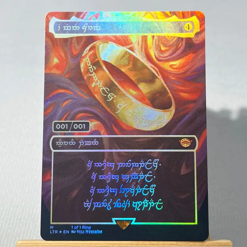 TCG Proxy Cards Deck Borad Games Single Hologram Black Lotus Power9 Dual Lands The One Ring — image 10