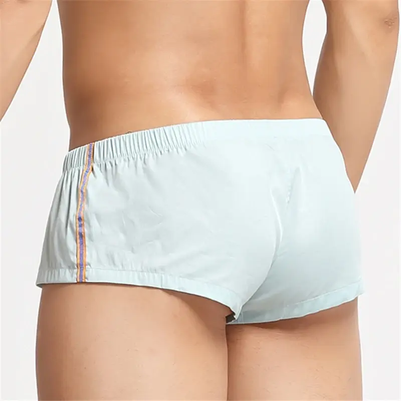 Shorts Underwear Men Sexy Underpants Arrow Panties Home Sleepwear Casual Shorts U convex Penis Pouch Boxers