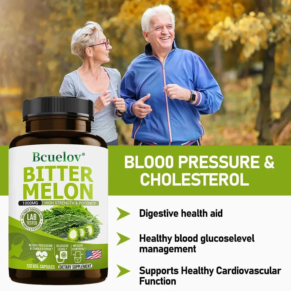 Bitter Melon Extract Supplements May Support Blood Pressure Blood Sugar Balance Immune System Health Weight Management