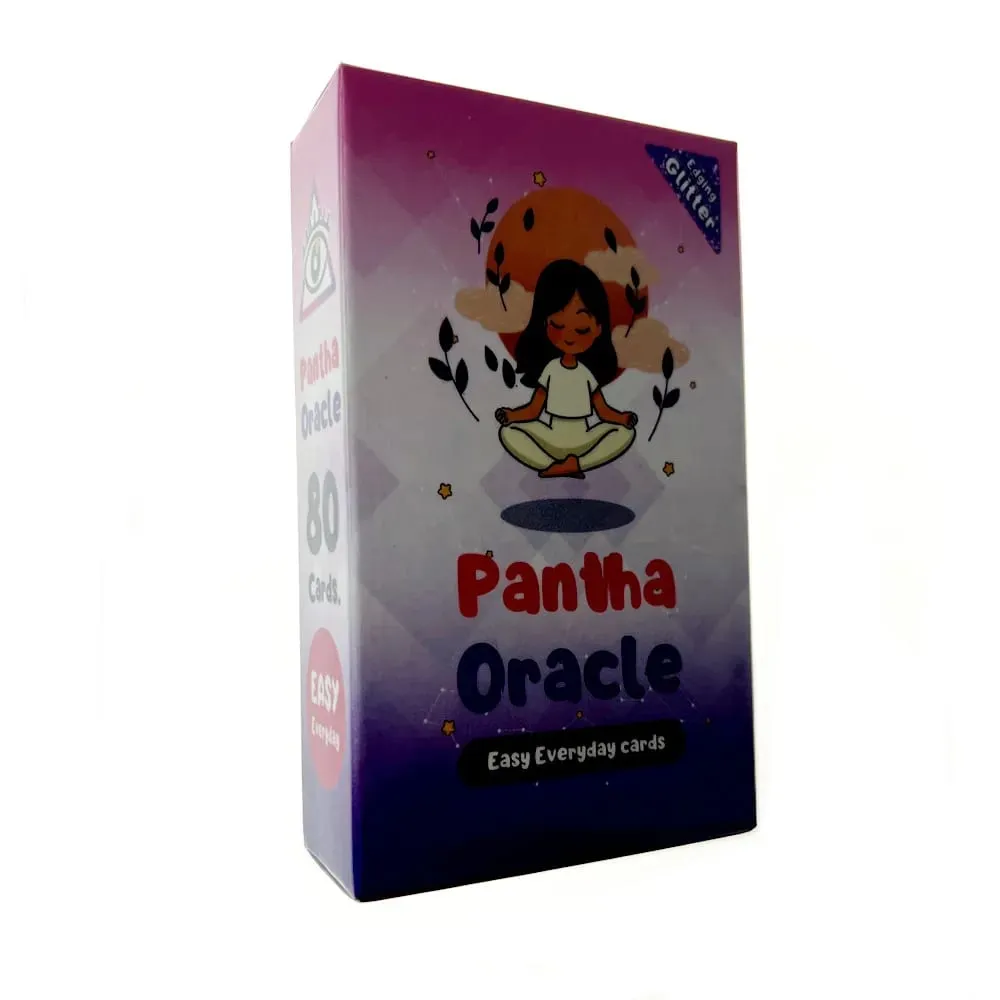 Pantha Oracle Cards Guidebook Card Game Tarot Deck with PDF New Beginner Divination Oracle Party Game Occult