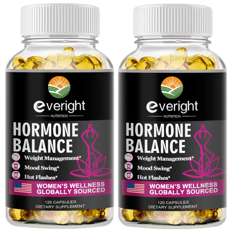 Complete Herbal Menopause Supplement for Women-Multibenefit Menopause Relief Hormone Balance for Night Sweats Mood 120 CAPSULES