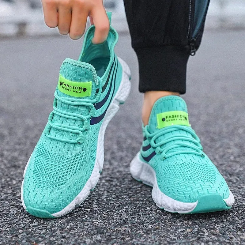 Sneakers Women Breathable Fashion Running Shoes Comfortable Casual Shoes Unisex Men Tenis Masculino Lightweiht Sports Shoes — image 3