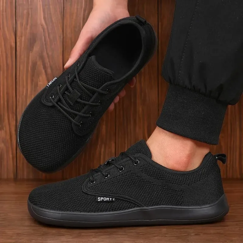 Nam Giày Nhẹ Giày Rộng Mũi Giày Chống Trơn Trượt Thoải Mái Thuyền Giày Unisex Chân Trần Tối Giản Giày