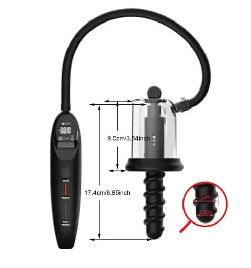 Electric Vibration Sucking Anus Rosebud Pump Vibrating Butt Plug Vacuum Sucker Male Prostate Massager Tool Anal Sex Toys For Men
