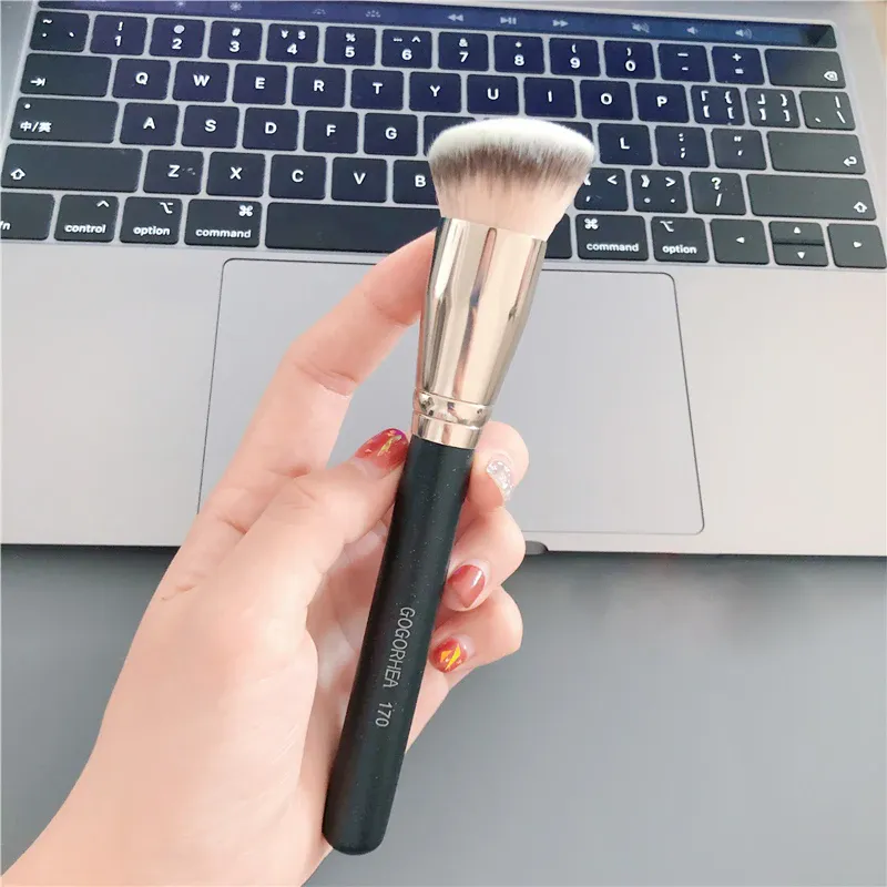 170 Rounded Slant Foundation 270 Concealer Brush Synthetic Flawless Buffing Blending Makeup Brushes — image 5