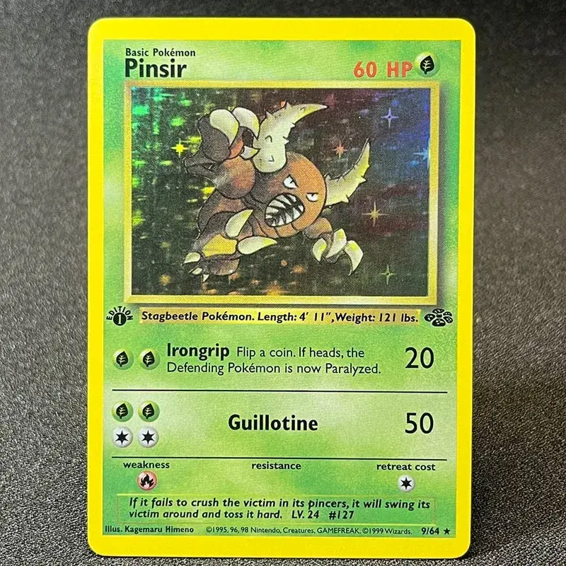 PKM Foil Cards Charizard Blastoise Venusaur Alakazam Mewtwo Zapdos Raichu 1996 1st Edition Game Collection PTCG Proxy Cards
