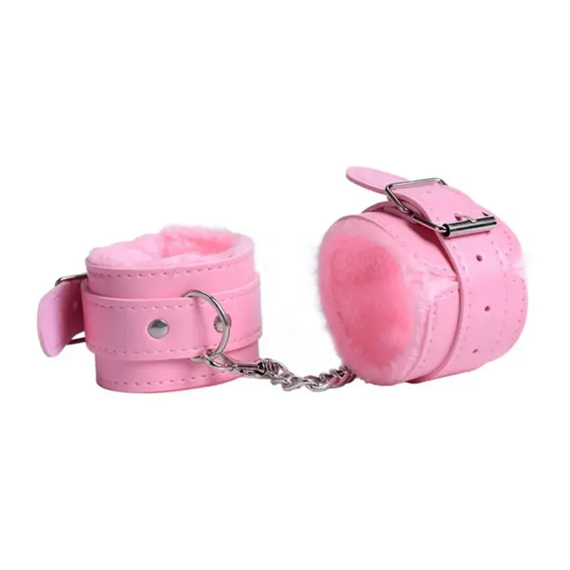 Nessun vibratore per le donne manette per il sesso polsino della caviglia BDSM Bondage restrizioni schiavo giochi erotici per adulti giocattoli del sesso per coppie donne
