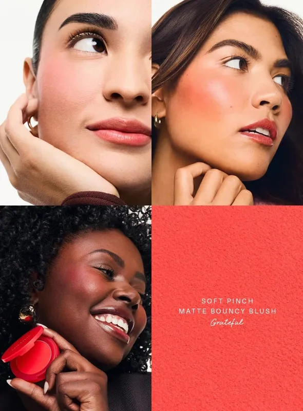 Rare Beauty Liquid Blush Natural Glow Blends Easily While Velvet Blush Stick Waterproof Sweat-resistant Lightweight Long Makeup