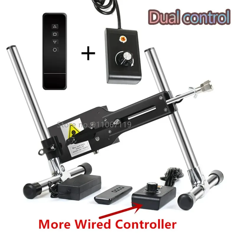 Portable 80W Wireless Sex Machine with Dildo Attachment for Women Men Automatic Masturbation Machine Telescopic Vibrator Sex Toy