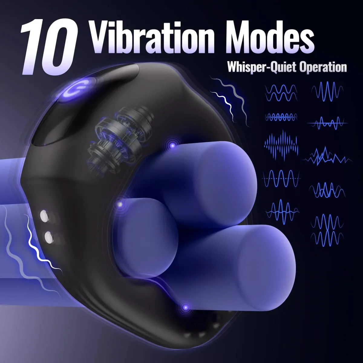 APP Control Vibrating Cock Ring Penis Ring Vibrator Delay Ejaculation Clit Stimulator Cockring Adults Sex Toys for Men