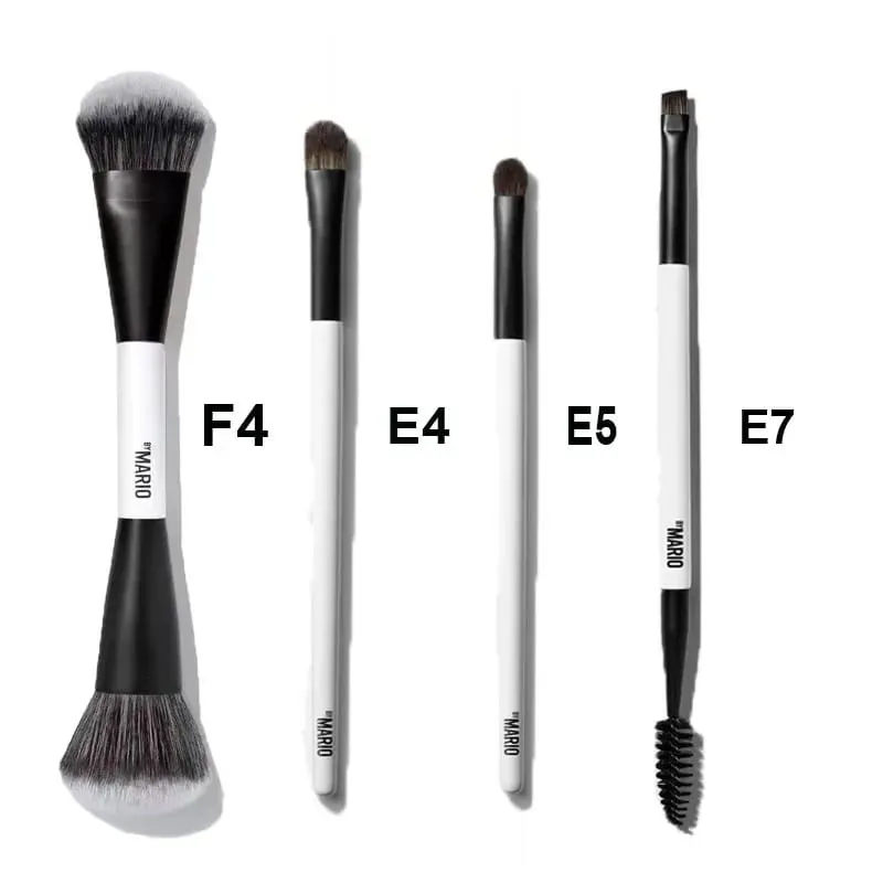 Soft Bristle Blush Highlighter Brush Kit Flawless Soft Glow Face Cosmetic Tools F1 F2 F3 F4 Pro Facial Blending Makeup Brushes