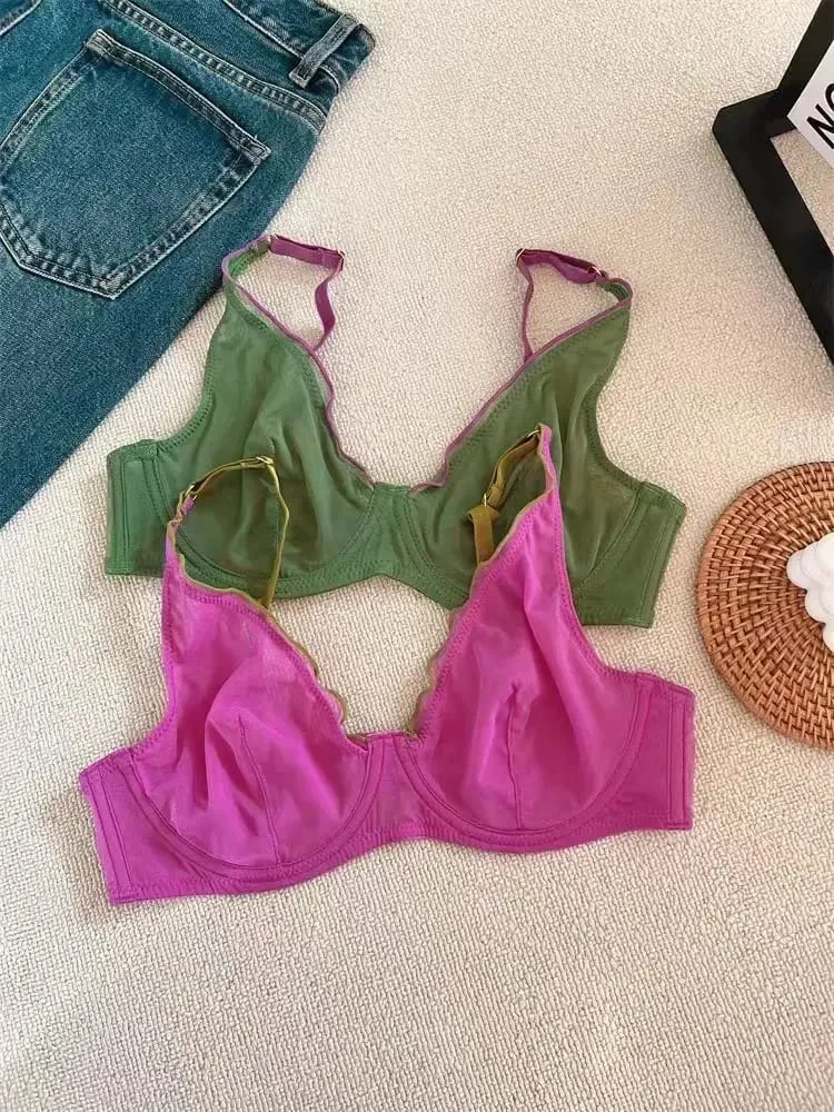Ultra Thin Minimizer Bra Full Coverage for Large Bust Seamless Wireless Lift Support Anti Sagging Set BANERDANNI Cup Size 32-40 — image 5